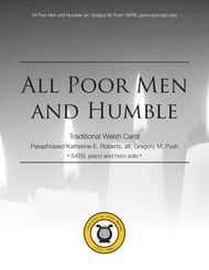 All Poor Men and Humble SATB choral sheet music cover Thumbnail
